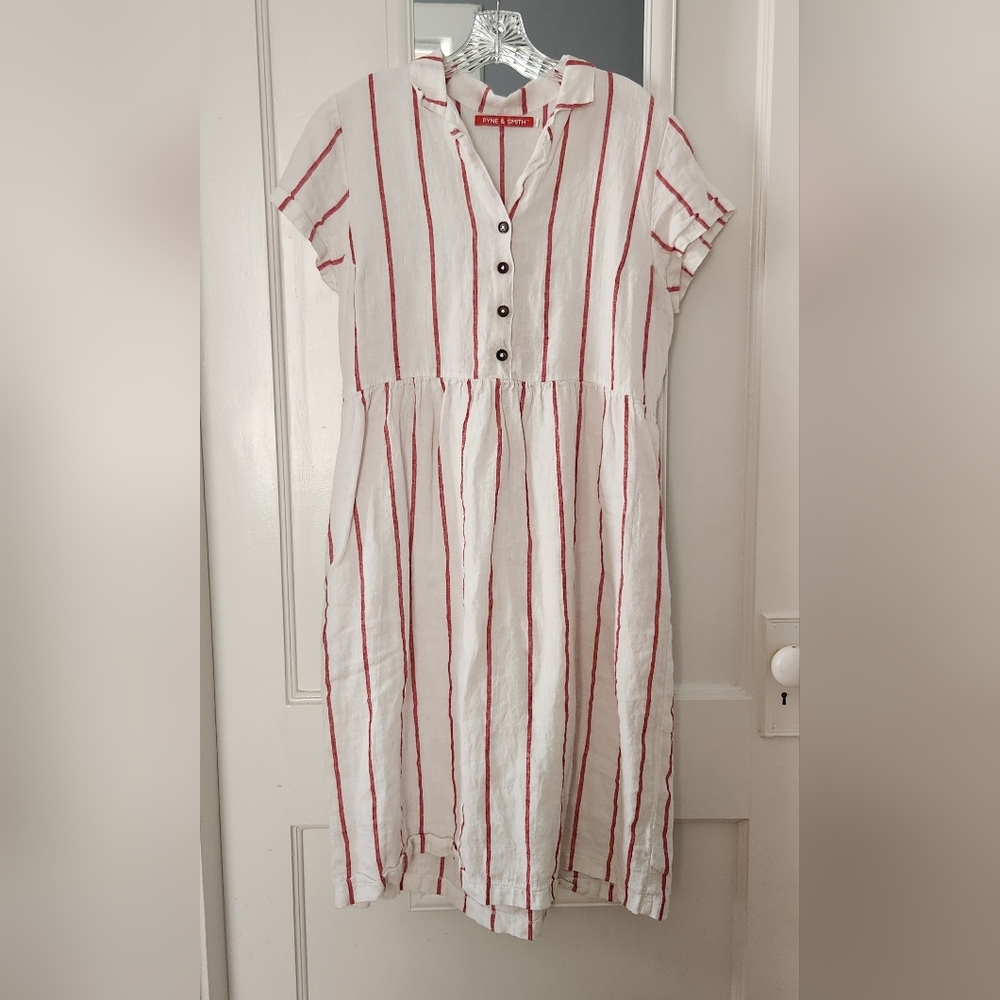 Pyne & Smith no30 Bonbon stripe large dress